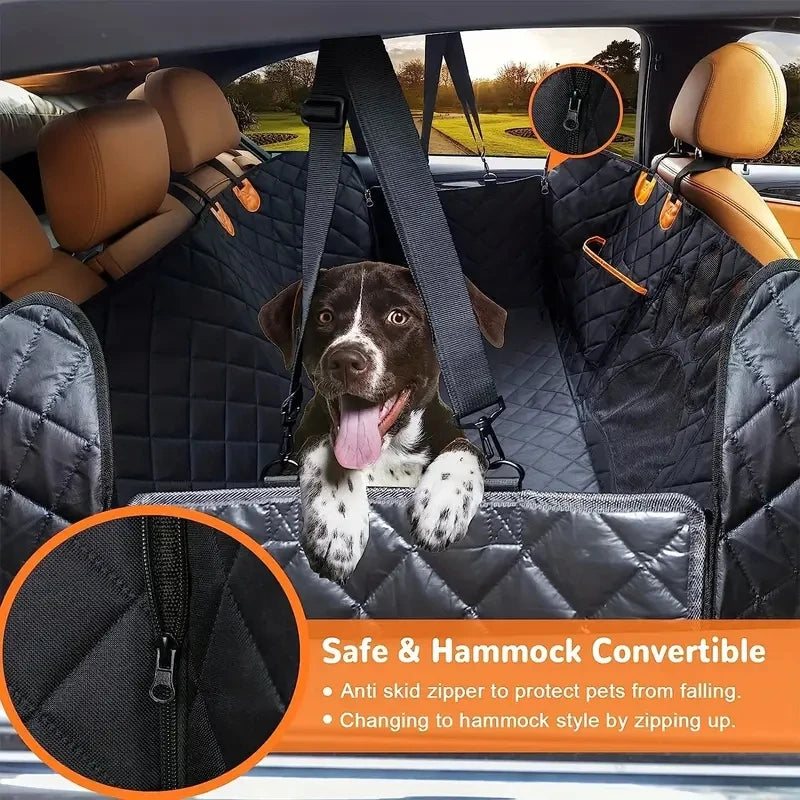 Universal Pet Seat Cover for Car Rear Seat