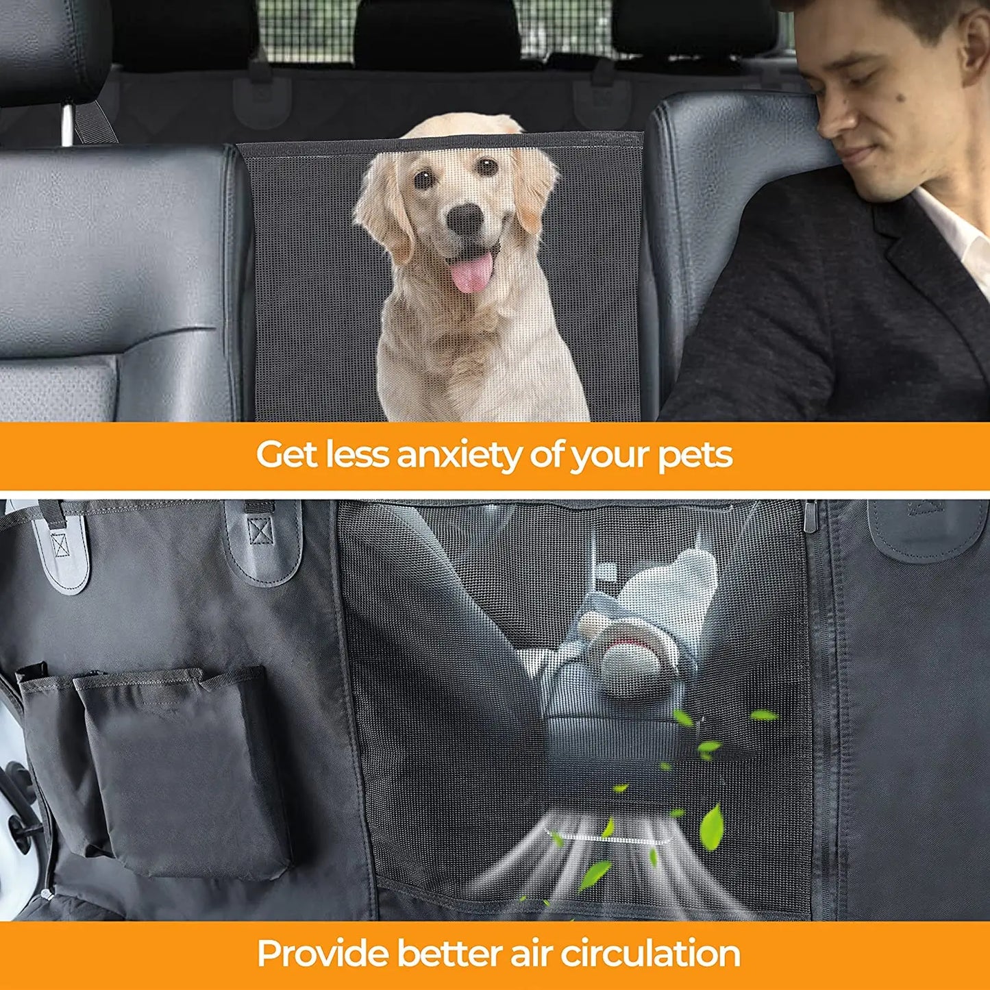 Deluxe Dog Car Seat Cover