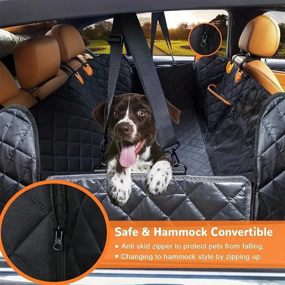 Universal Pet Seat Cover for Car Rear Seat