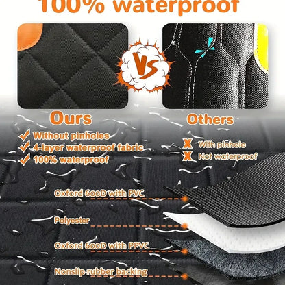 Universal Pet Seat Cover for Car Rear Seat