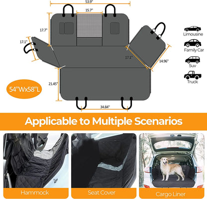 Deluxe Dog Car Seat Cover