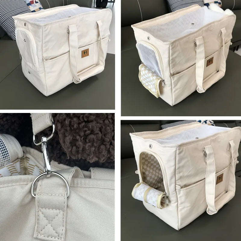 Pet Carrier Bag Car Seat